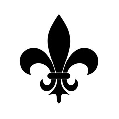 Fleur de lis symbol vector with simple design © Fitri