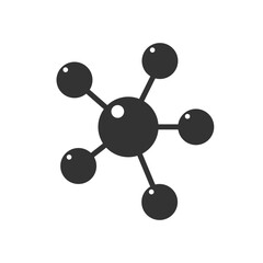 Cells icon isolated flat style vector illustration