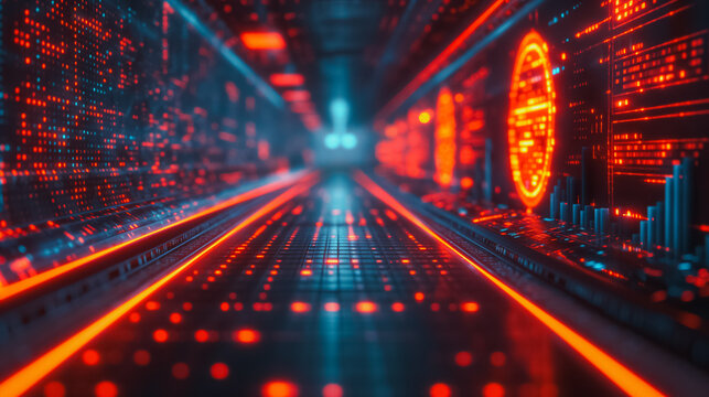 Stock market backdrop with data processing visuals and charts, highlighting financial diagrams and market insights.