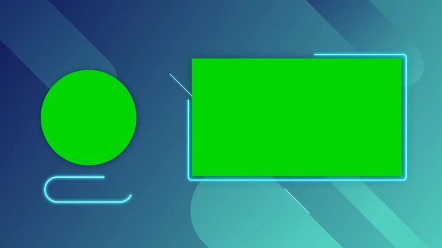 end screen template for youtube channel 4k loop animation, chalk frames ant texts on green screen, thanks for watching and subscribe
