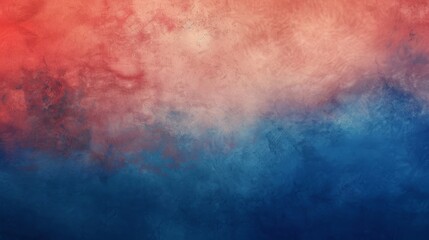 Fototapeta premium Ancient blue and red gradient, flat gradient