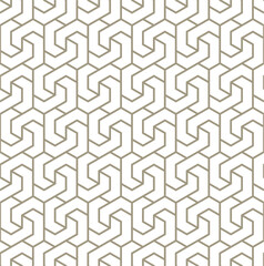 Seamless abstract geometric pattern in a modern 3d style