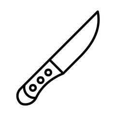 Knife line icon