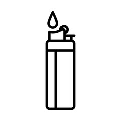 Lighter line icon