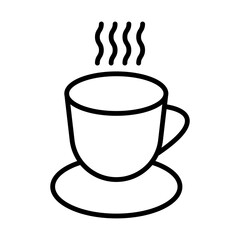 Cup line icon
