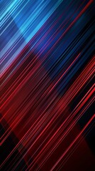 Obraz premium Blue red abstract presentation background with stripes lines 