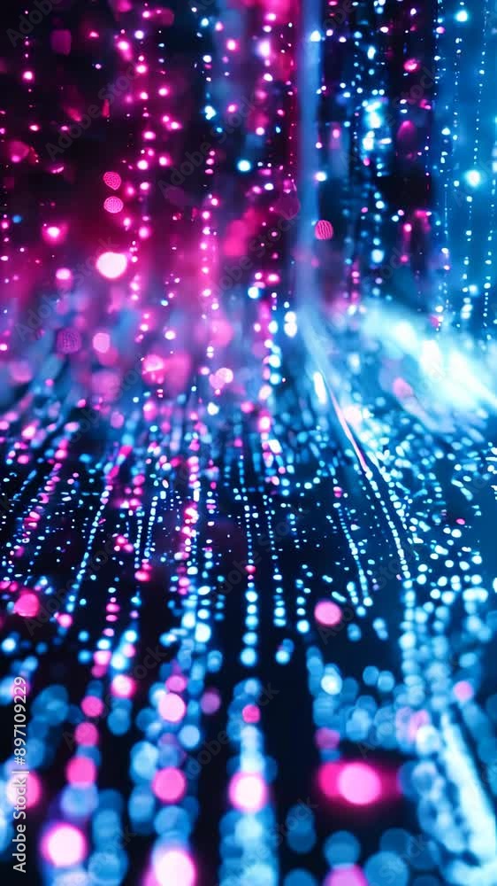 Poster abstract advanced technology digital background animation