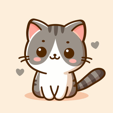 Gray cat