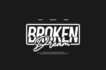 Obraz premium modern style street fashion wear ready for printing