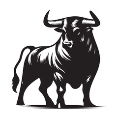 Cat Vector Art Black and White