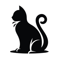 Black Cat Vector Art