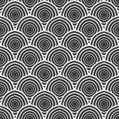 seamless rainbow texture pattern background with black and white circular type design for multiple used textiles.
