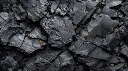 The background features a charcoal texture, providing a sleek backdrop with ample space for text