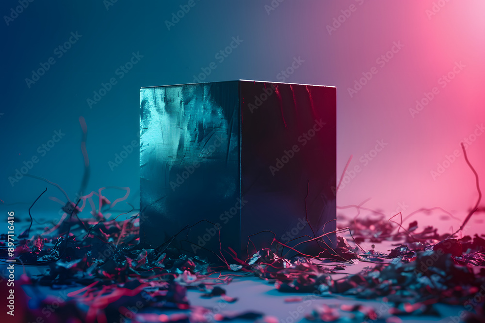 Poster creative box designs for dynamic video animations