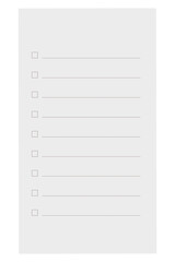 Journal paper png sticker, cute stationery design in transparent background