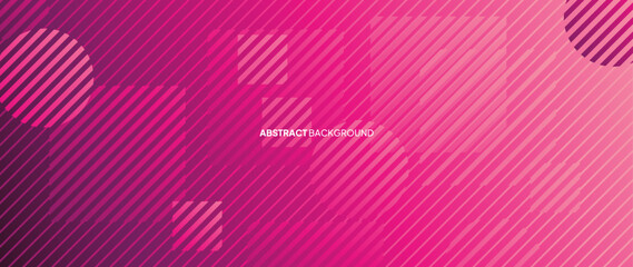 Abstract pink background is a pattern of slanted slash lines arranged in a neat pattern of squares and circles that is beautiful to look at.
