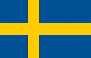 swedish flag, country flag, flag, flag of sweden