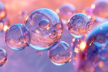 Naklejka premium Pastel Pink Arch Podium with Urban Sunset