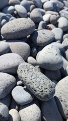 stones on the beach