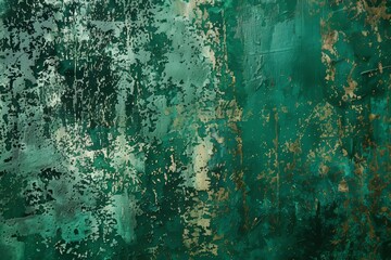 Abstract background wallpaper, Dark green watercolor texture with black swirls, in the style of a matte paper background. Banner abstract background of green emerald marble surface.
