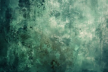 Abstract background wallpaper, Dark green watercolor texture with black swirls, in the style of a matte paper background. Banner abstract background of green emerald marble surface.