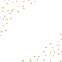 Gold border png glitter, transparent background