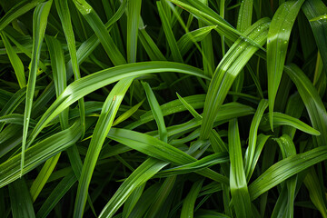 Obraz premium a closeup photo of grass