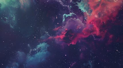 Fototapeta premium flowing digital pixel cloud in space texture, Flowing Digital pixel Cloud in space texture