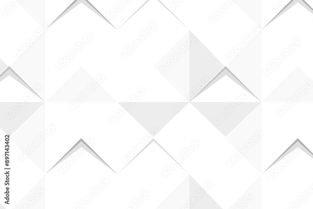 Poster white geometric triangle patterned background design resource