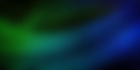 Abstract gradient background featuring smooth transitions between green, blue, and black hues. Ideal for digital art, modern designs, presentations, and creative projects