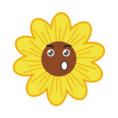 emoticon sunflower