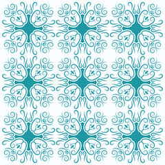 Vector seamless geometric pattern texture