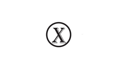 XX, X,  Abstract Letters Logo Monogram	