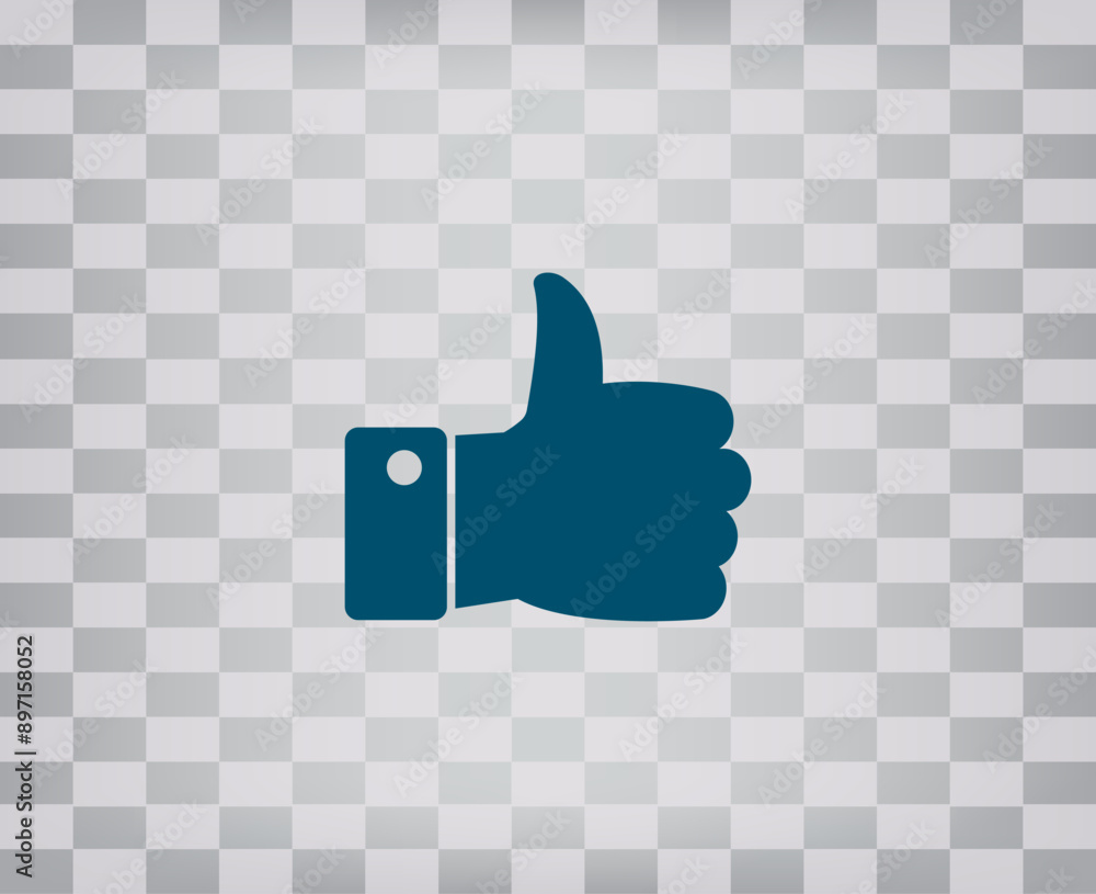 Poster vector icon on gray background with gradient