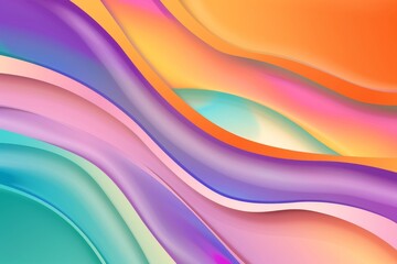 Dreamy abstract background with pastel colors, swirling shapes, and high-quality textures. Beautiful simple AI generated image in 4K, unique.