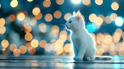 Animal Welfare Campaigns  An illuminated campaign promoting animal welfare