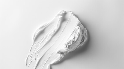 Close-up shot of a white object on a white surface, ideal for use in product or packaging photography