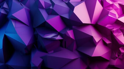 Obraz premium Modern and futuristic design with a low poly surface creating an abstract background