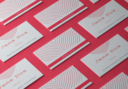 Minimal Personal Business Card Layout