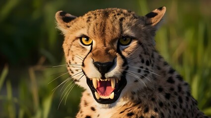 Nice Cheetah face 
