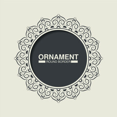 decorative ornament frame background