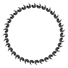 frame made of spheres