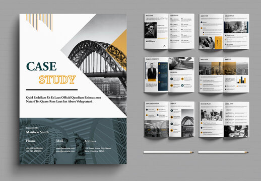 Business Case Study Booklet Template