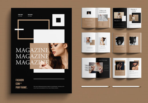 Fashion Magazine Design or Multipurpose Portfolio