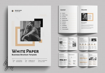 White Paper Design Layout