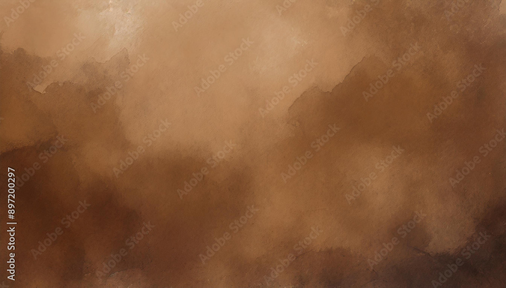 Poster abstract textured gradient in warm brown tones subtle artistic brushstrokes background texture