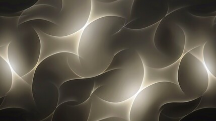Fototapeta premium Captivating abstract background with mesmerizing repeating pattern and stunning light effects. Modern and elegant style. Bright and futuristic elements