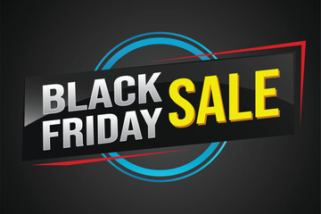 Black Friday super sale poster banner graphic design icon logo sign symbol social media website coupon for use landing page, template, note, web, mobile app, poster, banner, flyer, backdrop


