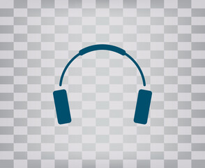 Vector icon on gray background with gradient