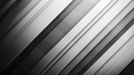 Obraz premium Abstract background with diagonal gray stripes in a modern design, perfect for websites, presentations, or print projects